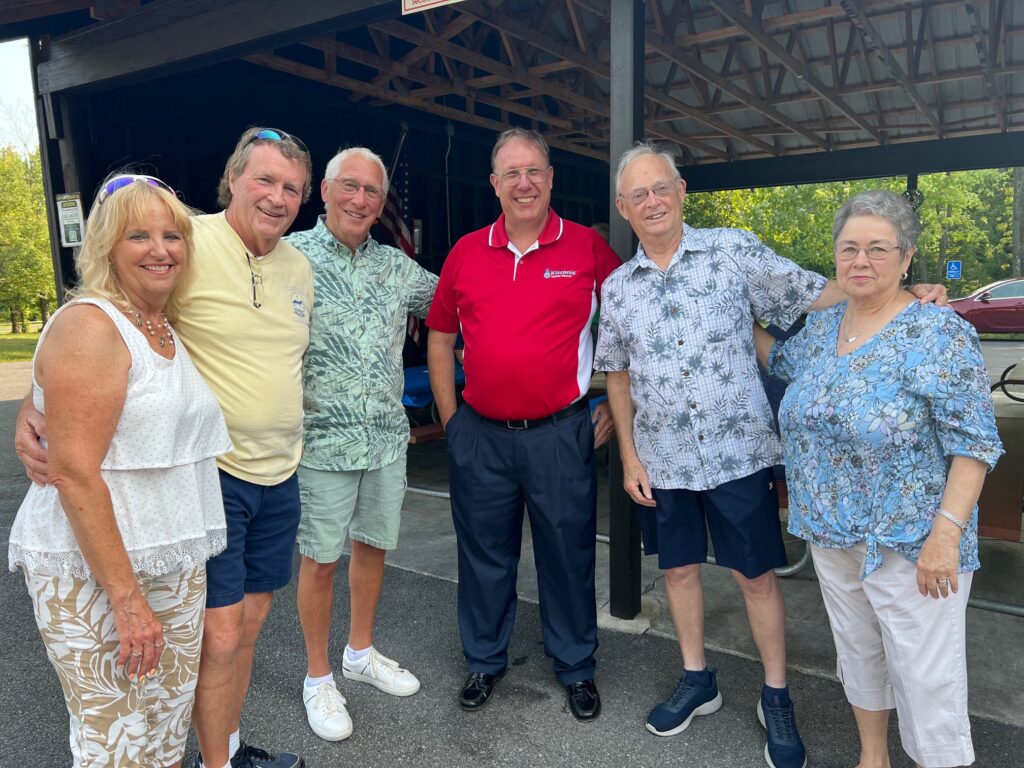 Members enjoying the Annual Picnic on August 14, 2024