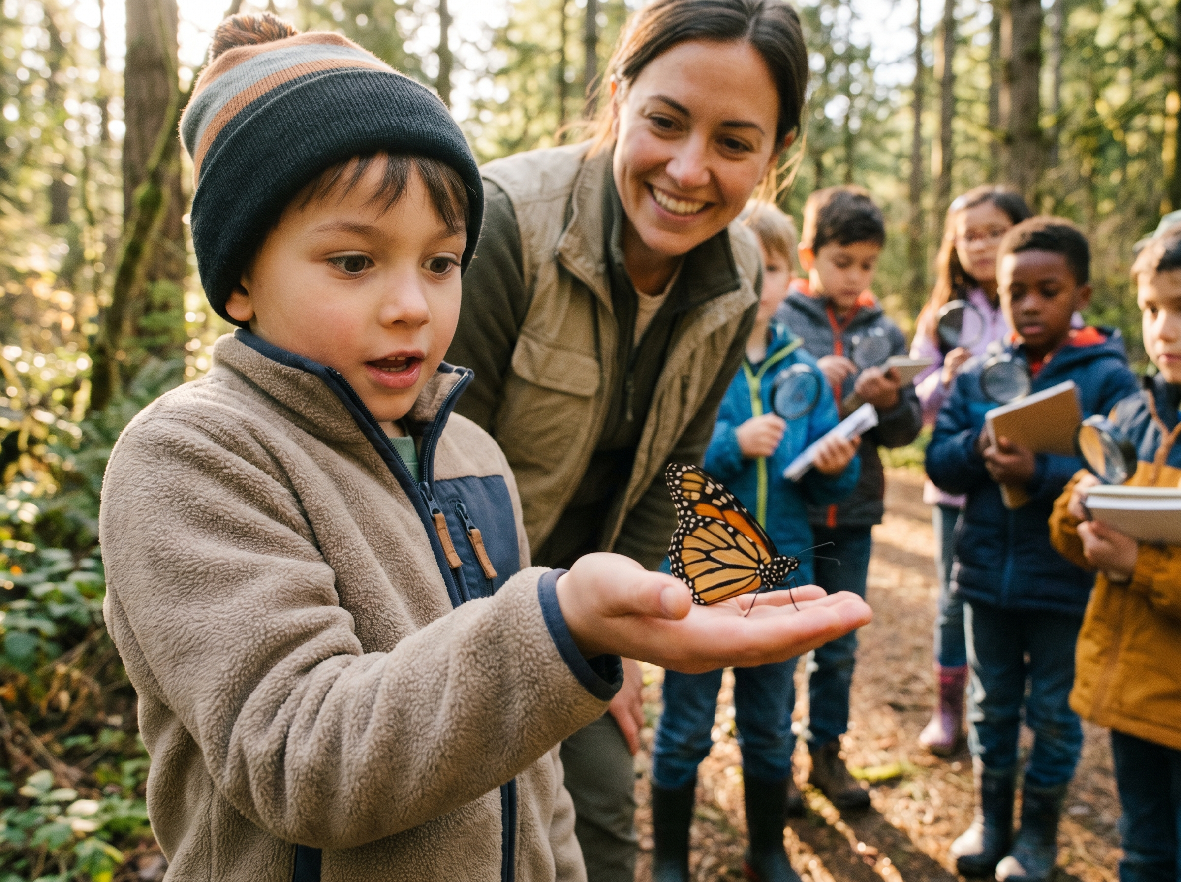 Children in the Winchester community supported by Kiwanis volunteers